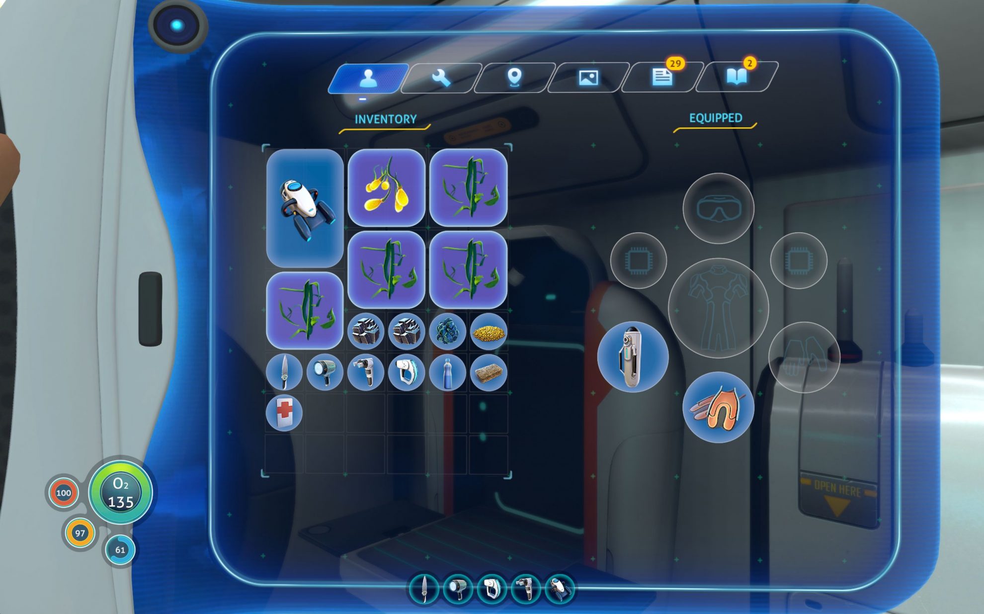 Subnautica: How To Get The Repair Tool And Radiation Suit – Craftable 