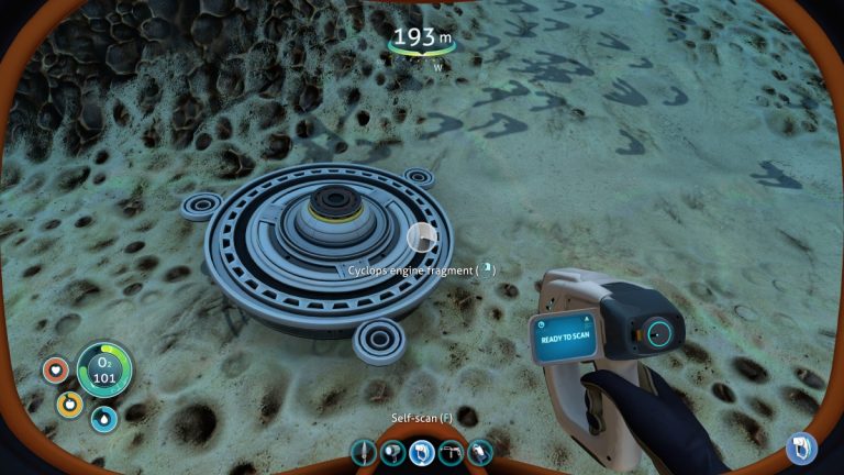where to find cyclops engine fragments